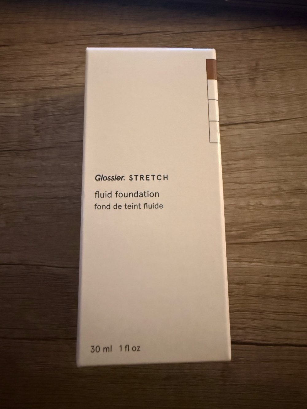 BRAND NEW! Glossier Stretch Fluid Foundation – Medium Deep 3